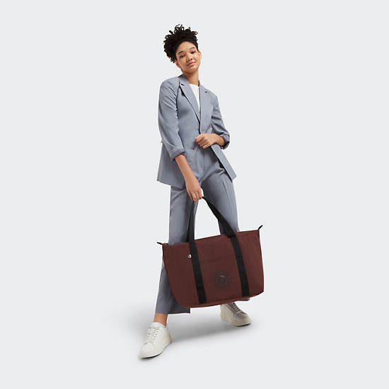 Sacs Fourre Tout Kipling Art Medium Lite Rouge | FR 1764WN